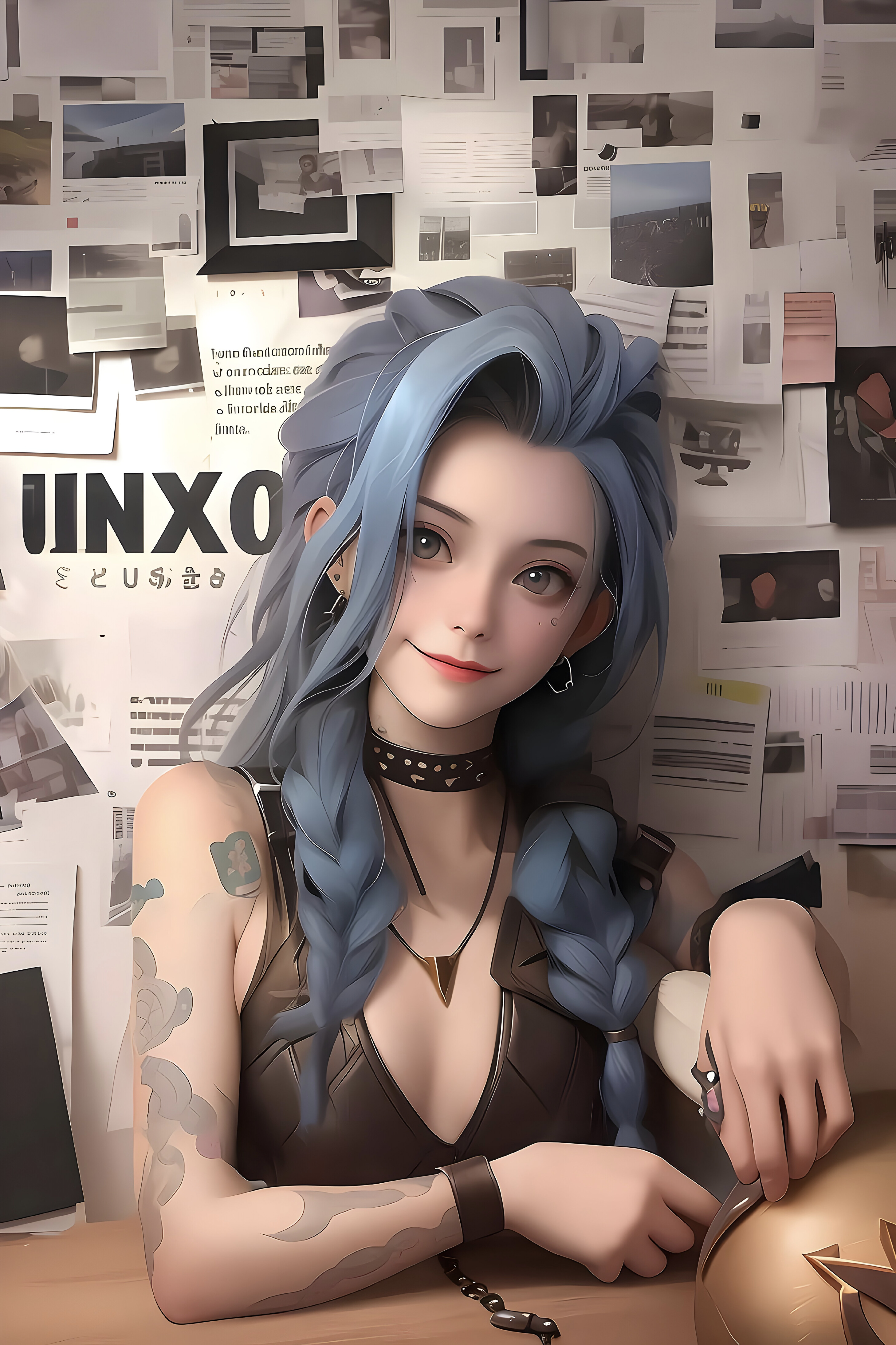 图片[6]|超火报纸手机墙壁纸女孩|智创宝库资源站