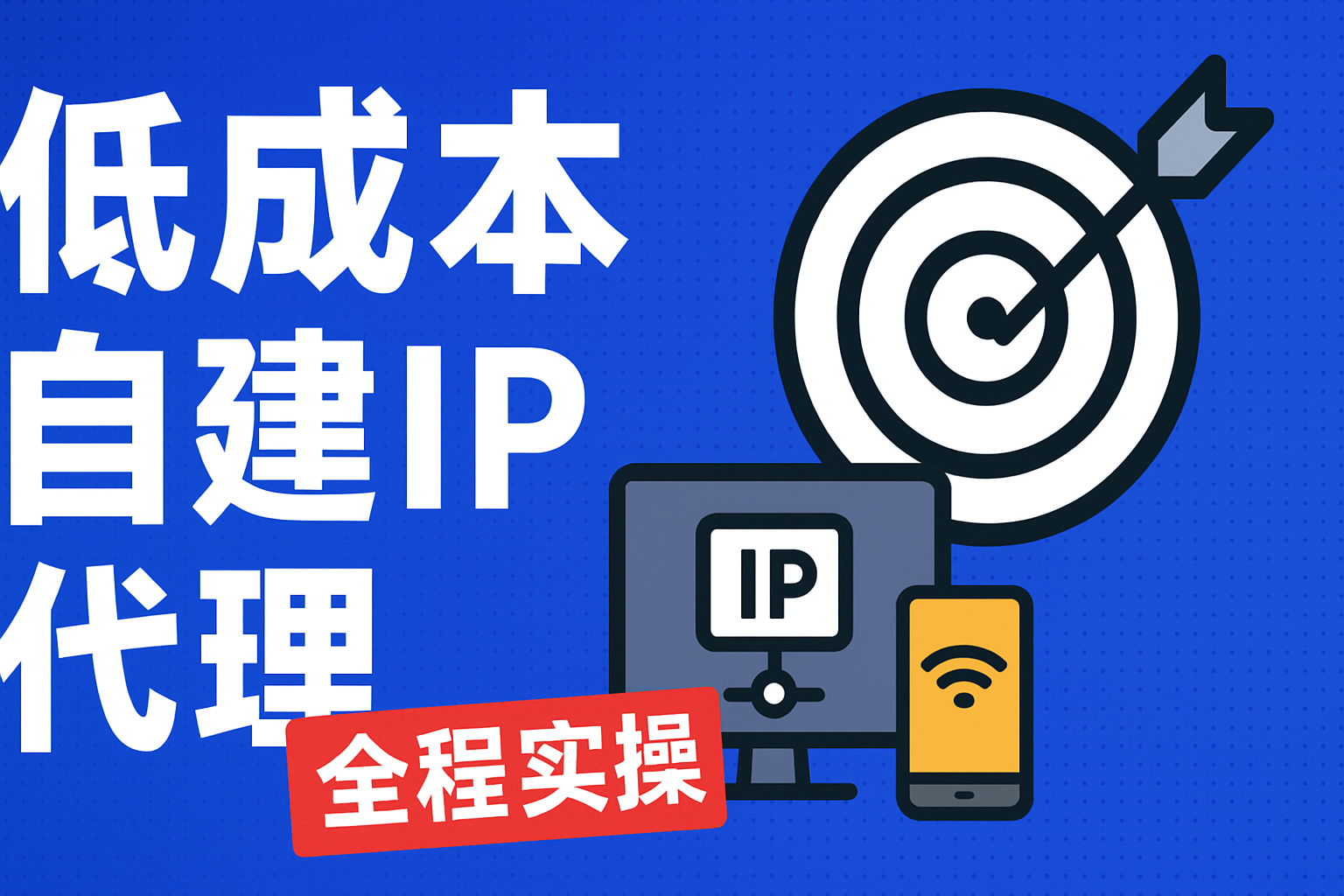 从0到1搭建住宅IP代理｜电商与矩阵账号防封必学教程|智创宝库资源站