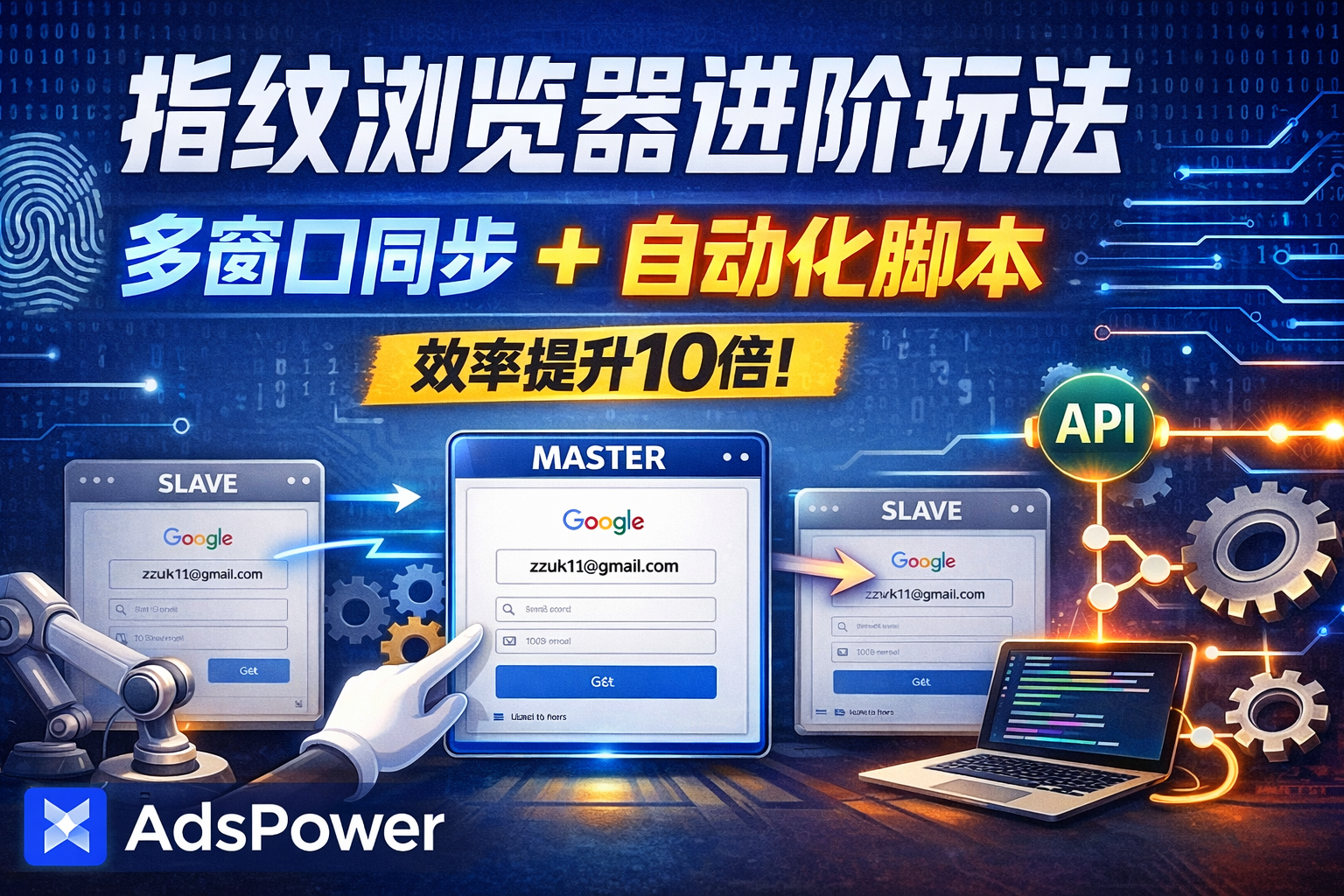 AdsPower 指纹浏览器实战教学：从 1 个账号到 30 个窗口同步|智创宝库资源站