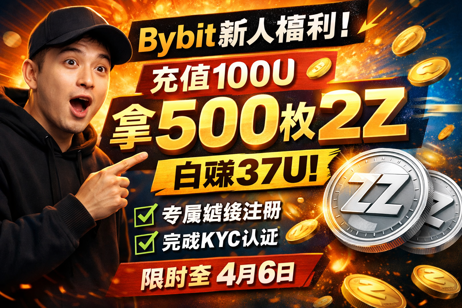 图片[1]|新手必看！Bybit充值100U领37U，全流程实测